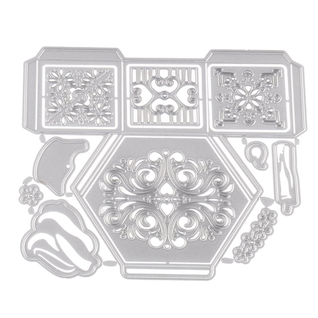 Máquina Troqueladora, Práctica Troqueladora De Cajas De Luz Para Saludos Para álbumes De Recortes Para Artículos Artesanales Para Tarjetas De Invitación EOTVIA Die Cutting Plates