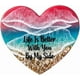 thumbnail image 2 of Pocket Heart Cute Handmade Resin Beach Pocket Heart Sea Themed Decorations Ornament Pocket Gift That Symbolizes Friendship For Family, 2 of 3