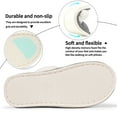 thumbnail image 5 of Ecetana Cozy Slippers for Women Indoor and Outdoor Fuzzy House Shoes with Memory Foam, 5 of 6