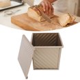thumbnail image 3 of Carbon Steel Loaf Pan, Durable Easy To Demould Uniform Heating Uinque Corrugated Bread   Thermal Conductivity  For Kitchen, 3 of 8