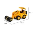thumbnail image 3 of TIMIFIS Plastic Puzzle Toys Engineering Vehicle Large Sound and Light Story Inertial Engineering Vehicle Excavator Locomotive Model Early Education Educational Toys Car Model, 3 of 6