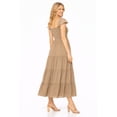 thumbnail image 3 of FashionStream Sundress Sleeveless Relaxed Fit Dress, Women's, 3 of 5