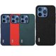 thumbnail image 5 of ABEEL For iPhone 16 Pro Max Case Genuine Cow Leather Coated PC+TPU Phone Cover - Midnight Green, 5 of 5
