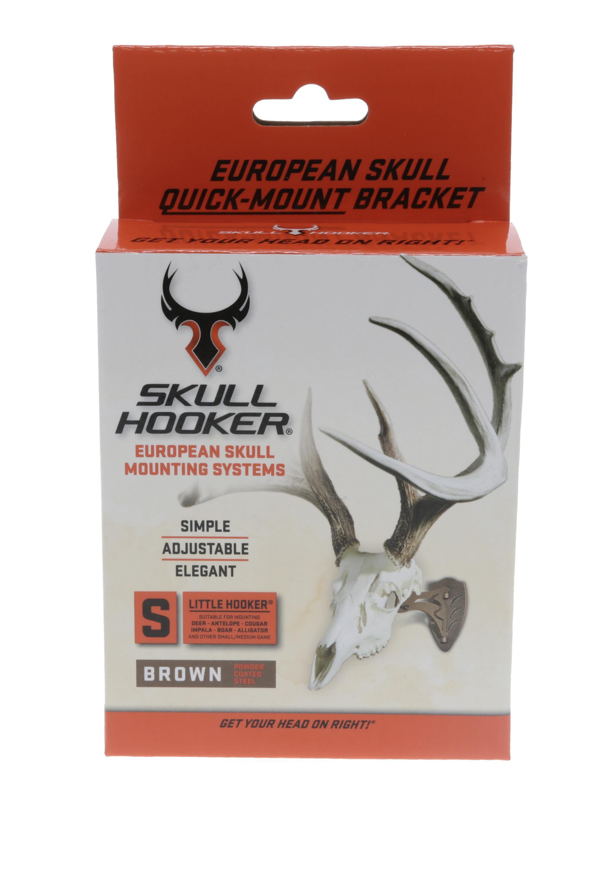 European Skull Mount Bracket fits Deer Bear Antelope Wild Boar 