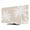 Beige, White, Cream, variant on Peach Pink Palm Tree TV Cover for 24 Inch Screen,Stretch Fabric Dustproof TV Display Protector,Summer Botancial Tropical Farmhouse Elastic Slipcover Monitor Cover for Indoor Computer 20.9"x11.8"
