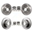 thumbnail image 1 of Transit Auto Front Rear Disc Brake Rotors and Ceramic Pads Kit for Car GMC Sierra 1500 Chevrolet Silverado Tahoe Yukon Cadillac XL Escalade Suburban ESV K8T-100821, 1 of 11