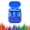 Blue, variant on Pencil Sharpener, 2-Hole Manual Handheld Sharpener, Compact and Portable, Assorted Colors