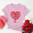 thumbnail image 1 of Fankiway T-Shirt à Manches Courtes Imprimé Col Rond Mode pour Femmes Ensemble de Vêtements Décontractés pour Femmes 2 Pcs, 1 of 4