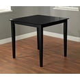 thumbnail image 5 of Counter Height Dining Table, Black, 5 of 5