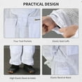 thumbnail image 5 of Outsunny Bee Suit for Men & Women, Veil, Gloves, XXL, Cream, 5 of 9