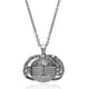 thumbnail image 1 of Collar de cenizas Yashi con forma de reloj de arena y cristal para cremación, 1 of 2