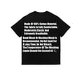 thumbnail image 5 of Grandpa Warning Sign T-Shirt - "Grandpa May Nap Suddenly at Any Time" Humorous 100% Cotton Crew Neck Short Sleeve Tee, Black, Sizes S to 3XL, Perfect for Family Gatherings & Casual Fun, Grandpa Gifts, 5 of 10