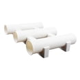 thumbnail image 1 of Soporte para caña de pescar, soporte vertical para almacenamiento práctico, soporte para 3 cañas Blanco, 1 of 9