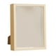 thumbnail image 5 of Caja de sombra de madera con marco para manualidades, mesa de 8,62 x 10,63 pulgadas, vitrina de bricolaje, recuerdos, 5 of 9