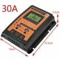 thumbnail image 2 of 30A Regulator 12V-24V Solar Panel Charger Controller Dual USB, 2 of 10