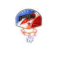 thumbnail image 1 of Baloncesto Para Niños, Aro De Baloncesto Colgante, Baloncesto Inflable, Juguete Deportivo Para Niños Para Interiores Y Exteriores Vogacara OD009480-02, 1 of 6