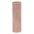 thumbnail image 1 of Holiday Time 10,5 po x 10 vg Poly maille  avec métallisé, Or rose, 1 of 4