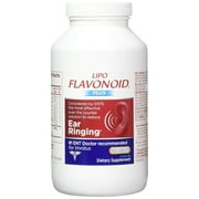 5 Pack Lipo-Flavonoid Plus Ear Health Tinnitus Supplement | 500 Caplets, Pewter