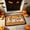 C, variant on Ghost Pattern Coir Front Door Mat, Indoor Outdoor Absorbent Halloween Entry Welcome Rug