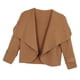 thumbnail image 5 of Chaqueta de solapa para primavera y para mujer, cárdigan corto irregular, SG Colco Chaqueta corta de lana, 5 of 8