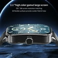 thumbnail image 4 of Smart Watch Curved Screen Smart Watch Sports Music Bluetooth Call Watch Step Counting Multi Functional 2.1in High Color Large Screen Smart Waterproof Watch, 4 of 8