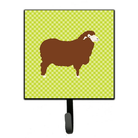 

Carolines Treasures BB7807SH4 Merino Sheep Green Leash or Key Holder 7Hx4.25W multicolor