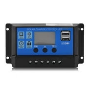 PWM 10A Solar Panel Controller Solar Regulator With Intelligent LCD Display For Solar Panel System