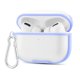 thumbnail image 3 of Elegante estuche de PC de c&aacute;scara de huevo con carabinero para AirPods Pro LUXMO  No, 3 of 9
