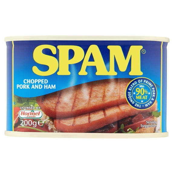 Spam Chopped Pork and Ham 200g, Imported from Britain