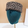 thumbnail image 2 of Vjnyvs Vintage Pillbox Hat for Women Elegant Top Hat Retro French Wool Fascinator Base Wedding Derby Church Party Hat Winter Cocktail Party Fedora, 2 of 7