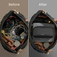 thumbnail image 5 of tomtoc Electronics Organizer Travel Case, Water Resistant Travel Bag Cable Organizer for Essentials, Tech Pouch Accessories Carry Storage for Cord, Phone, Cables, Airpods, USB Flash Drive, 5 of 10