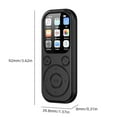 thumbnail image 7 of 32gb MP3/MP4 Player 2.01" IPS Screen Portable Songs Player With BT 5.4 Video/Voice Recorder/FM Radio/E-Book 12 Hours Playback Lossless Sound, 7 of 7