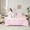 Pink 1, variant on jejeloiu Kawaii Cartoon Unicorn 7-Piece Twin Bedding Sets,Cute Rainbow Bedding Comforter Set,Modern Geometric Checkered Sheet Sets For Girls Kids,Ultra Soft Home Decor Reversible