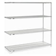 thumbnail image 2 of Nexel Wire Shelving Add-On, Poly-Z-Brite, 54"W X 18"D X 74"H, 2 of 4