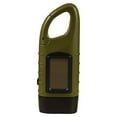 thumbnail image 2 of Outdoor Solar Multifunctional Emergency Charging！Rechargeable Hand Cranked Flashlight Dynamo Lamp Camping Powered Climbing Gear Green, 2 of 9