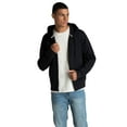 thumbnail image 4 of Fruit of the Loom Men's Double Knit Full Zip Hooded Jacket, 4 of 7