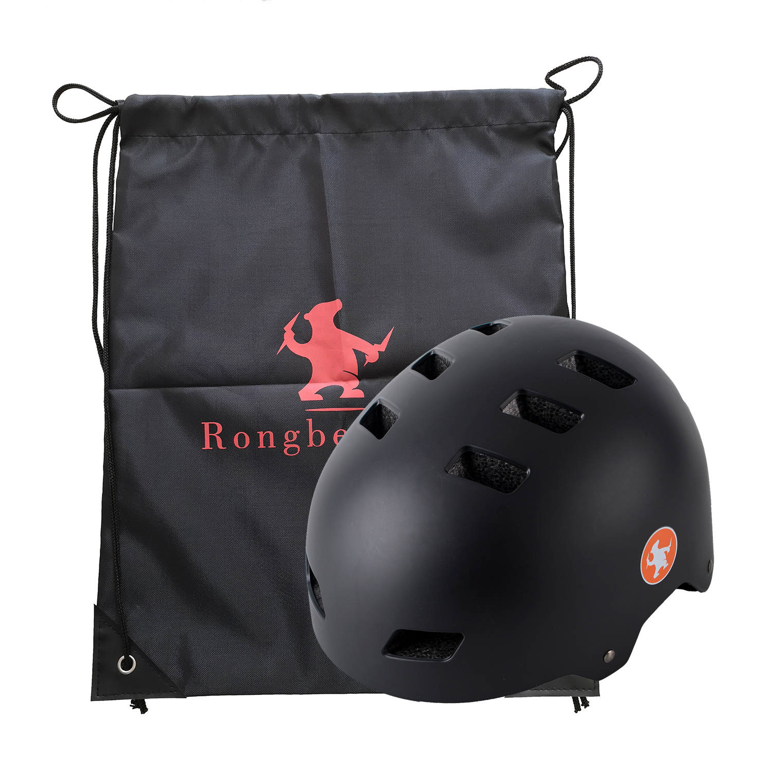 Rongbenyuan Adult Bike Helmet with Carry Bag photo 3