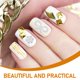 thumbnail image 5 of 1 Conjunto de parches de perlas de arte de uñas con estilo DIY Manicures Decoración de la decoración del arte del clavo, 5 of 6