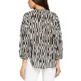 thumbnail image 2 of NYDJ womens  Paulina Peasant Blouse, L, 2 of 3