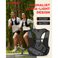 thumbnail image 4 of UTOBEST UTR112 Lightweight Running Vest Breathable Hydration Pack 3L, XL, with 1pc 500ml Green Soft Flask, 4 of 8