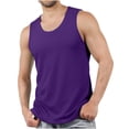 thumbnail image 2 of LIaqionyy Men's Tank Top Gym Workout Sleeveless Muscle Shirts Summer Running Lightweight Breathable Tees Shirt, 2 of 6