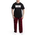 thumbnail image 5 of CafePress - Open Heart Warrior Men's Dark Pajamas - Men's Dark Loose Fit Cotton Pajama Set, 5 of 7