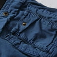 thumbnail image 6 of Nuoqisi Men's Multi-Pocket Fashion Casual Cargo Shorts&nbsp;- Stylish Work Style Shorts for Urban Outings and Modern Everyday Wear, 6 of 8
