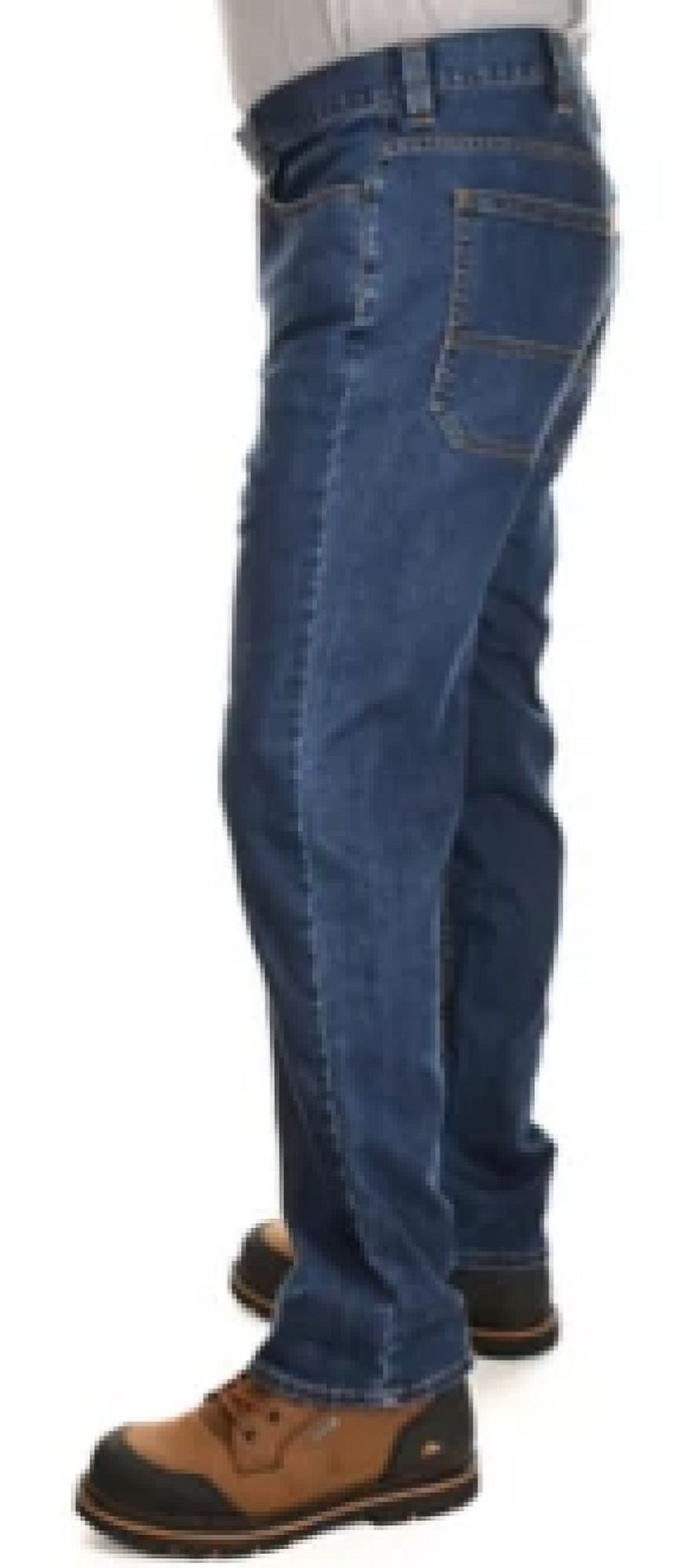 Ridgecut Men's Straight Fit Mid-Rise Denim Flex Work Jeans, Mare