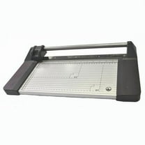 wood base 14" 350mm Manual Rotary Paper Cutter Trimmer paper card stock vinyl PU vinyl screen film