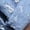 Sky Blue, variant on Blue Womens Tops Print TShirt Tops Womens Long Pleated Casual Blouse Floral Sleeve Women's Blouse Shirts for Women