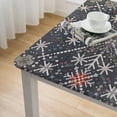 thumbnail image 4 of BANET  Tablecloths Decorative Rectangle Tablecloth Washable Table Cover, Holiday Dinner, Wedding &amp; Dining, Cozy Christmas - Thanksgiving/Christmas white, 4 of 7