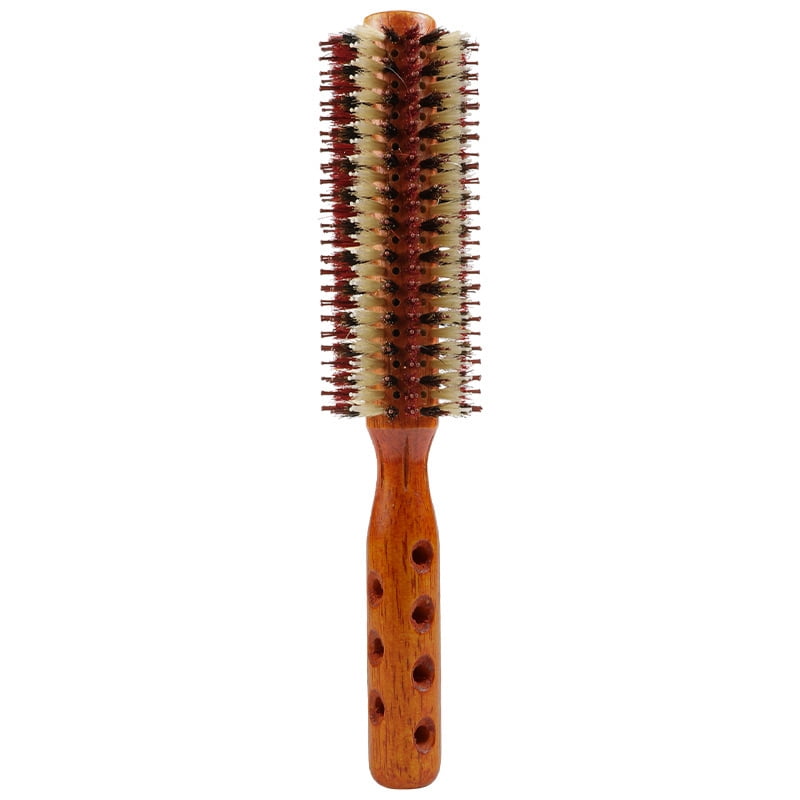 TOPOINT Round Hair Brush Quiff Roller Convenient Curling Roll Hair Brush Vent Brush for Women