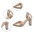 thumbnail image 5 of Women's Pointed Toe High Heels,Wedding Dress Shoes,Patent Leather Pumps,Cute Evening Stilettos, 5 of 7