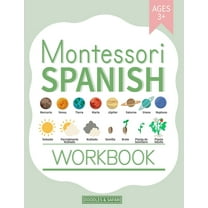 Learning Spanish Workbooks Montessori Spanish Workbook, (Paperback)
